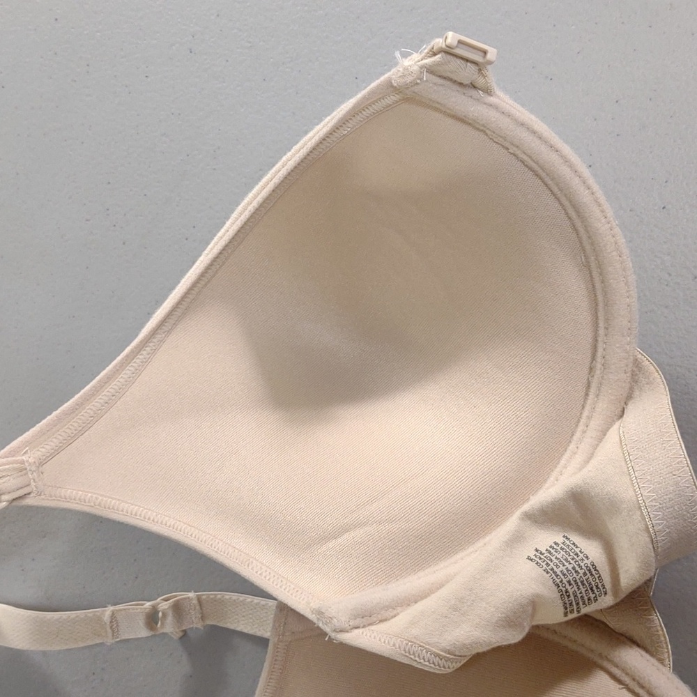 Fruit of the Loom size 36C tan front closure push-up bra - Picture 11 of 12